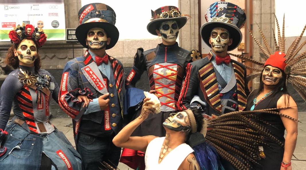 Mezclilla en el Día de Muertos