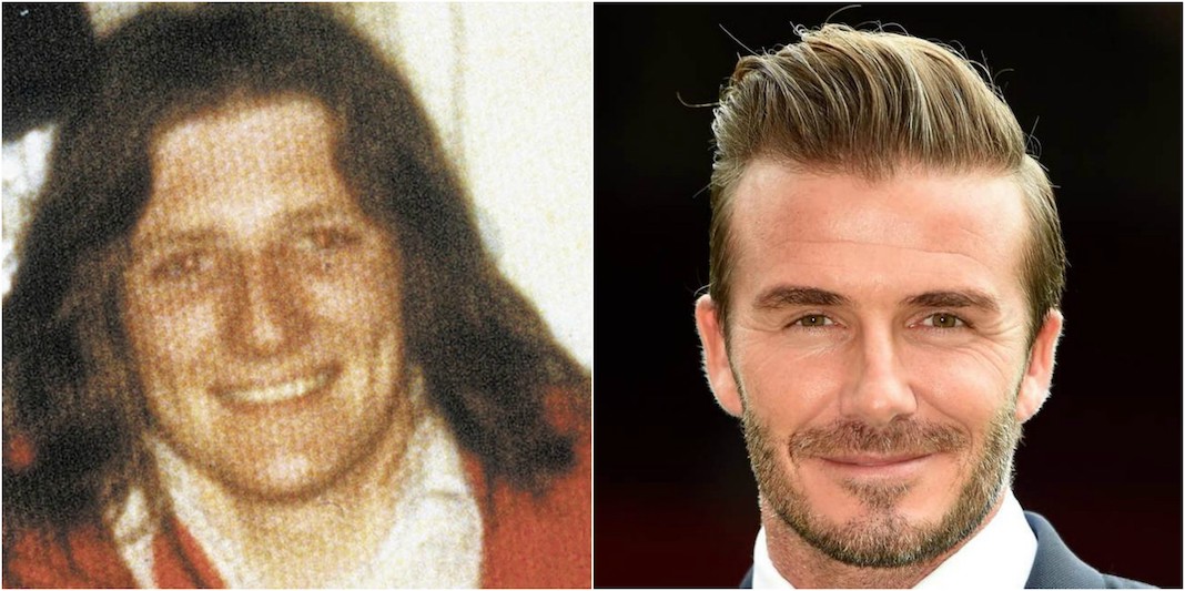 David Beckham y Bobby Sands