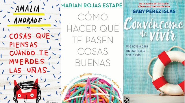  Tres libros de autoayuda