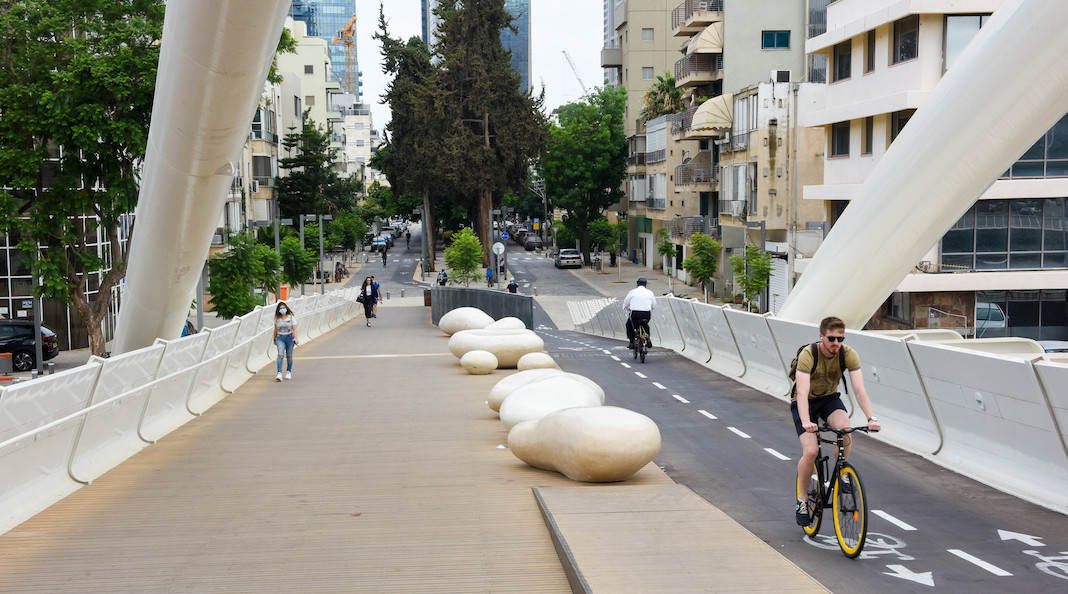 Las ciclovías de Israel