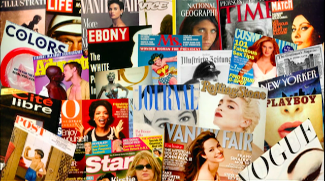 Dentro de las revistas