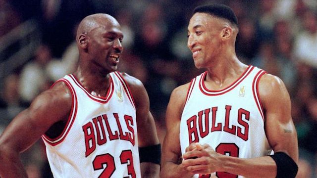 Pippen y Jordan