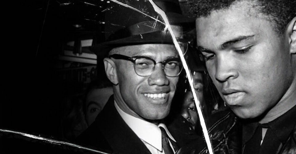 Malcolm X y Muhammad Alí