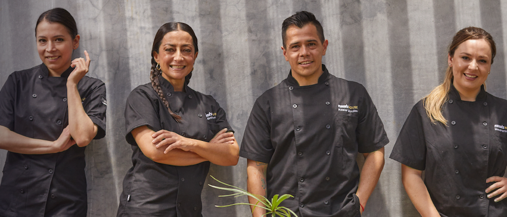 Lula Martín del Campo y equipo