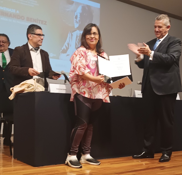 Homenaje a Fernando Benítez. 