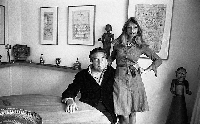Marie Jo Tramini y Octavio paz