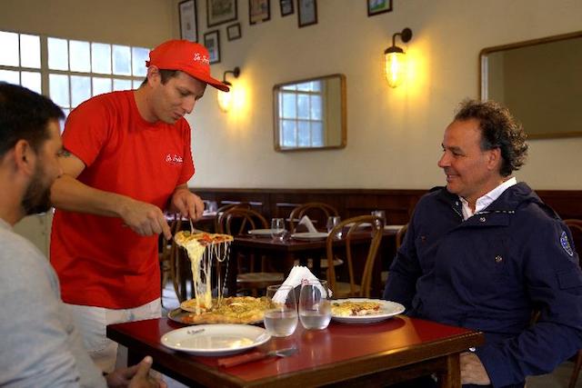 Maestros de la pizza