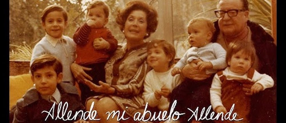 Allende, mi abuelo Allende, en la Rosario Castellanos. Foto: Cortesía