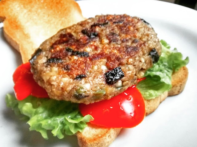 Hamburguesa de trigo sarraceno