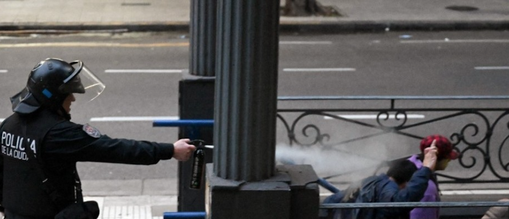 Represión en Buenos Aires