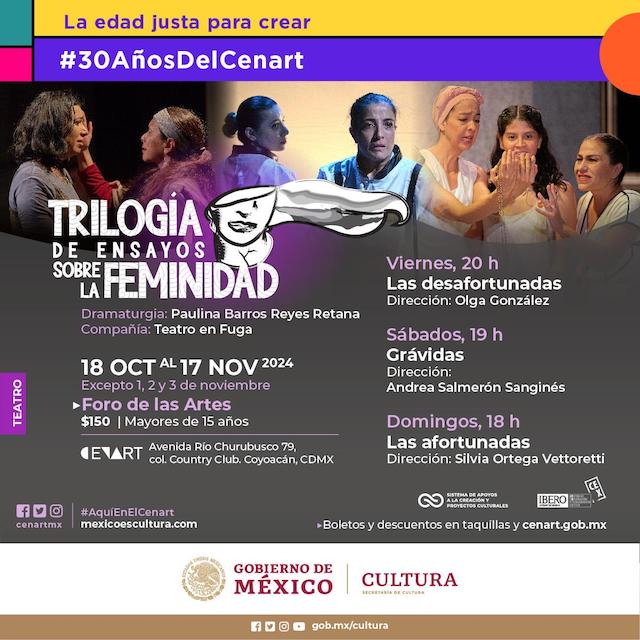 Trilogía en el CENART